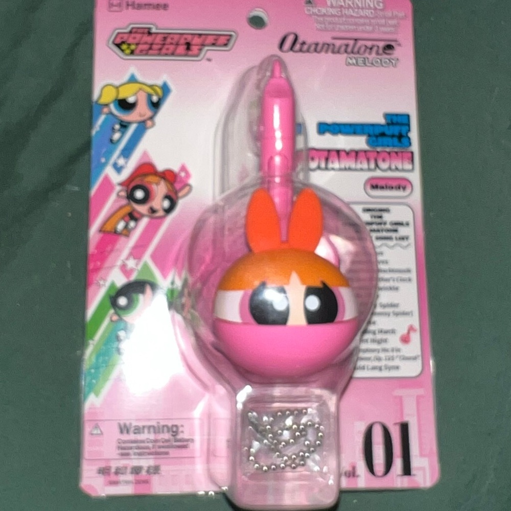Powerpuff Girls Blossom Portable Otamatone